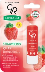 Golden Rose Lip Balm Strawberry SPF15