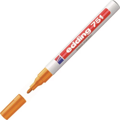 Edding 751 Ανεξίτηλος 2mm Πορτοκαλί