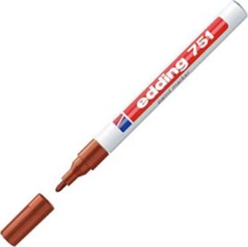 Edding 751 Ανεξίτηλος 2mm Καφέ