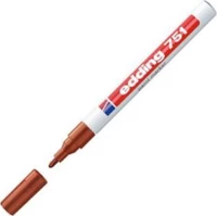 Edding 751 Ανεξίτηλος 2mm Καφέ