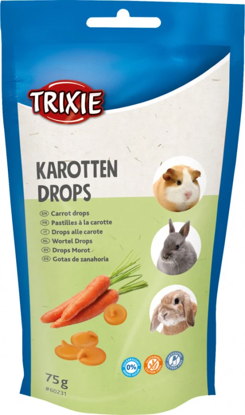 Trixie Karotten Drops Λιχουδιές Καρότου 75gr