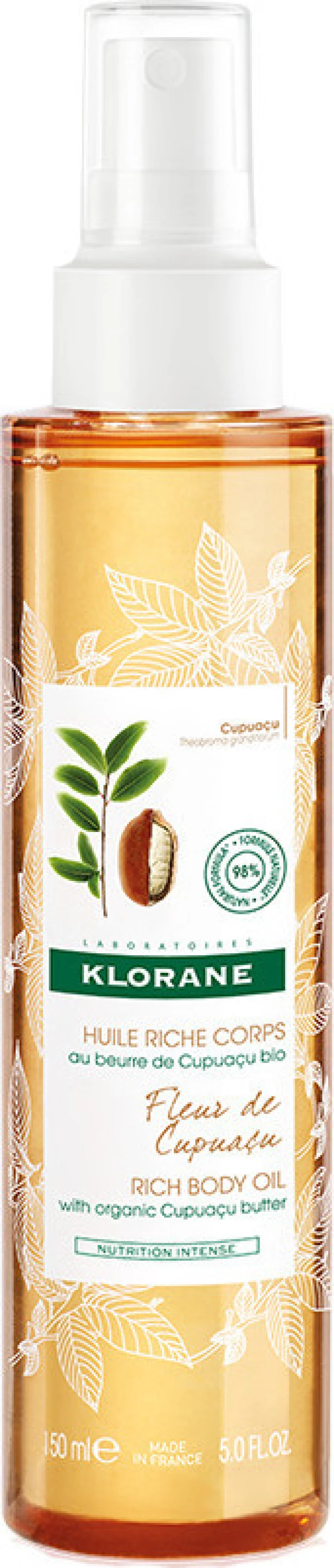Klorane Huile Riche Corps Fleur de Cupuacu 150ml