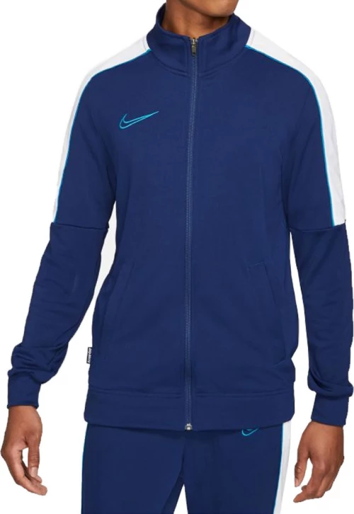Nike Dri Fit Academy Knit Soccer Ανδρικό Φούτερ Ζακέτα με Τσέπες Navy Μπλε DA5566-492
