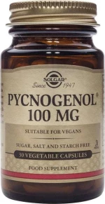 Solgar Pycnogenol 100mg 30 φυτικές κάψουλες