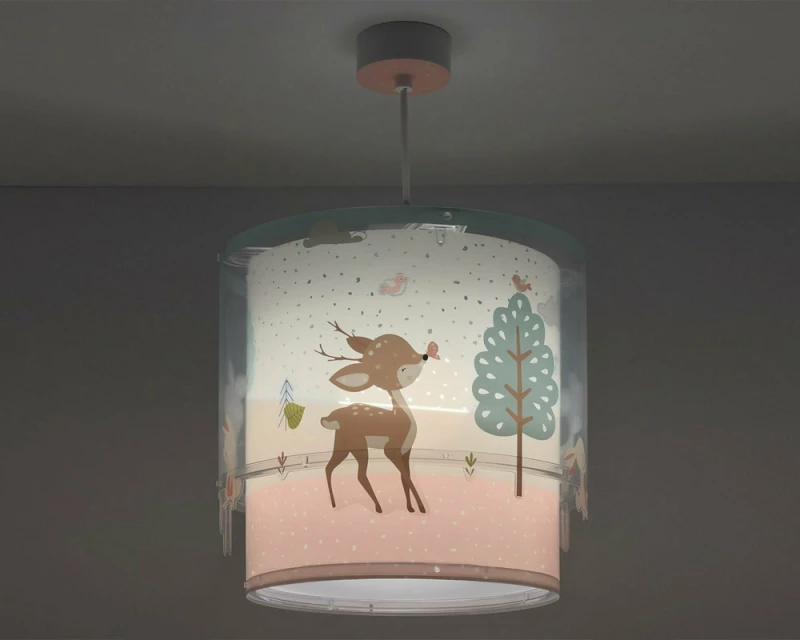 Ango Παιδικό Φωτιστικό Μονόφωτο Loving Deer