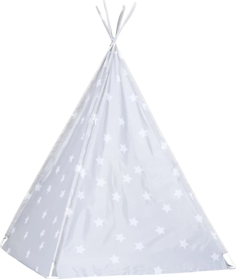 vidaXL Σκηνή Teepee Γαλάζια με Σάκο