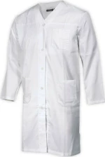 Fageo Ιατρική Ρόμπα Unisex σε Λευκό Χρώμα 550