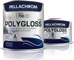 Pellachrom Polygloss A+B 700 Λευκό Τελικό Χρώμα Πολυουρεθάνης Δύο Συστατικών 750ml
