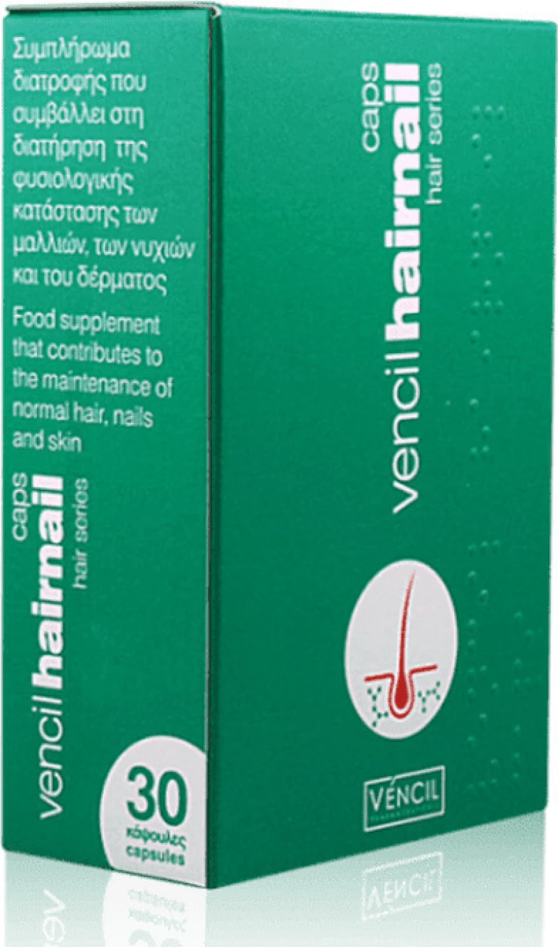 Vencil Hairnail 30 κάψουλες