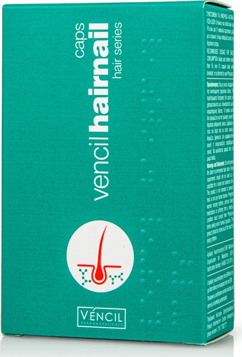 Vencil Hairnail 30 κάψουλες