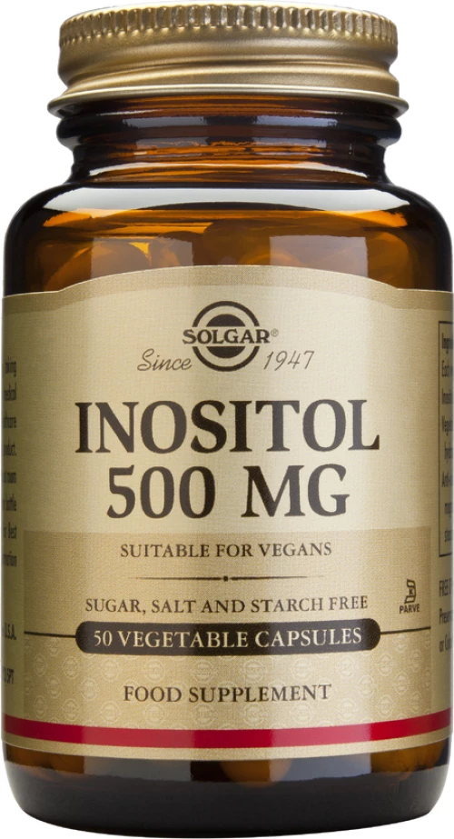Solgar Inositol 500mg 50 φυτικές κάψουλες