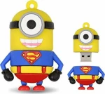 Minion Superman 4GB USB 2.0 Πολύχρωμο