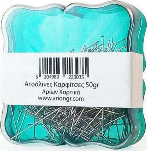 Καρφίτσες Ατσάλινες 50gr +Efo