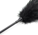 Fetish Addict Feather Tickler & Paddle 2 in 1 48cm Black