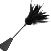 Darkness Feather Crop Black
