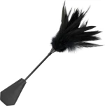 Darkness Feather Crop Black