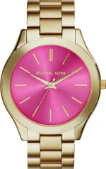 Michael Kors Ρολόι με Μεταλλικό Μπρασελέ σε Χρυσό χρώμα