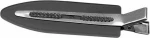 Eurostil Hair Clips Black 06389 4τμχ