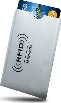 GREENGO Θήκη Paypass προστασίας ασύρματης ανάγνωσης πιστωτικών καρτών