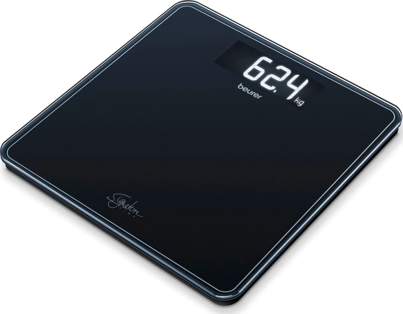 Beurer GS 400 Signature Line Ψηφιακή Ζυγαριά σε Μαύρο χρώμα