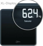 Beurer GS 400 Signature Line Ψηφιακή Ζυγαριά σε Μαύρο χρώμα