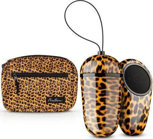 Panthra Maha Vibrating Egg 7.8cm Leopard