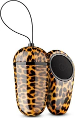 Panthra Maha Vibrating Egg 7.8cm Leopard