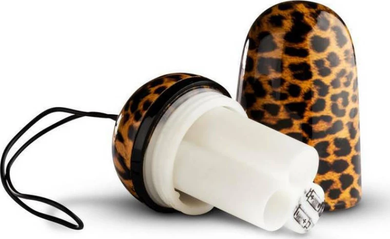 Panthra Maha Vibrating Egg 7.8cm Leopard