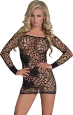 Sexy Dress model 124372 SoftLine Collection black