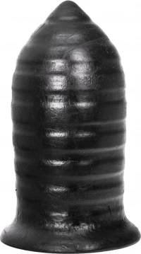 All Black Anal Plug Black 16cm