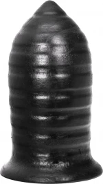 All Black Anal Plug Black 16cm