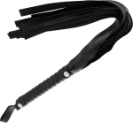 Darkness Black Flogger 51cm Black
