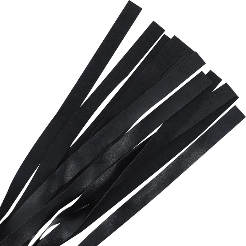 Darkness Black Flogger 51cm Black