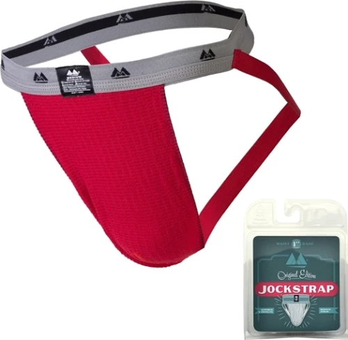 Meyer Sports Original Jock Collection Red / Grey