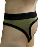 Ανδρικό Jockstrap-Σπασουαρ, Χρώμα Χακί