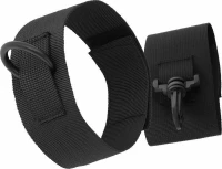 Darkness Beginners Nylon Cuffs Black