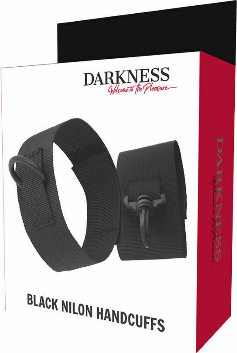 Darkness Beginners Nylon Cuffs Black