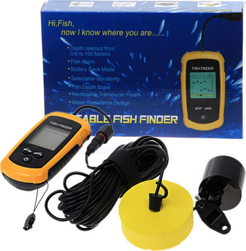 Fish Finder Ενσύρματος Ανιχνευτής Ψαριών