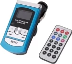 FM Transmitter με USB Μπλε