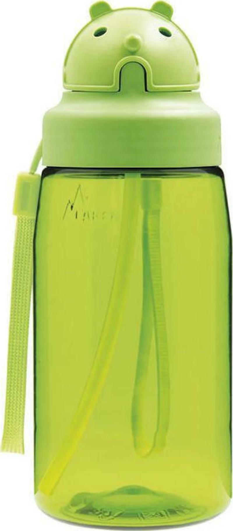 Laken Πλαστικό Παγούρι με Καλαμάκι Oby Green 450ml