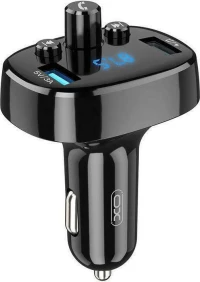 XO FM Transmitter XO-BCC02 με USB Car Charger Bluetooth+FM+USB Charging