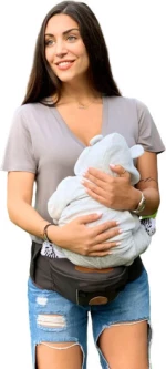 Babyboo® Κάθισμα Μέσης MyHipSeat™ Brown