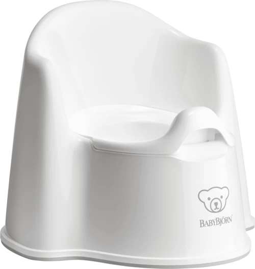 BabyBjorn Potty Chair White/Grey