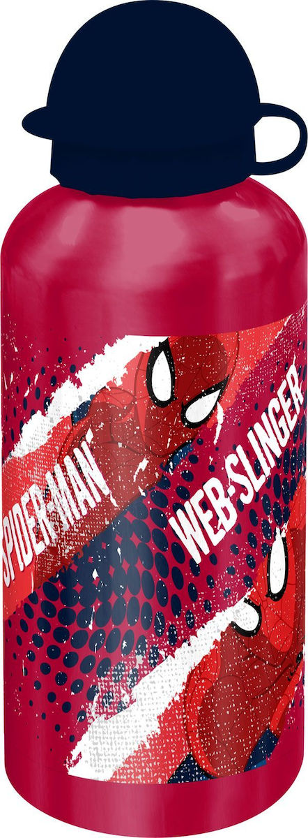 Διακάκης Παγούρι Αλουμινίου Spiderman 500ml