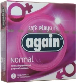 Again Προφυλακτικά Safe Pleasure 3τμχ