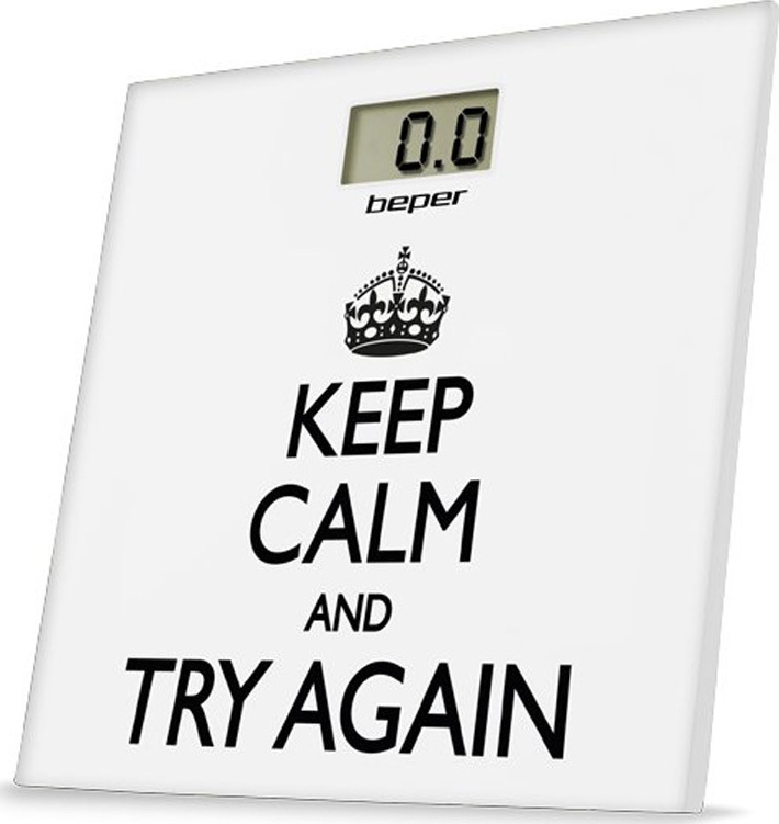 Beper Ψηφιακή Ζυγαριά σε Λευκό χρώμα 40.821