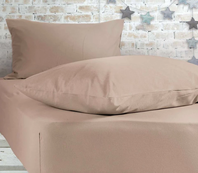 Nef-Nef Σεντόνι Κούνιας Jersey με Λάστιχο 70x140cm Linen