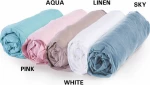 Nef-Nef Σεντόνι Κούνιας Jersey με Λάστιχο 70x140cm Aqua