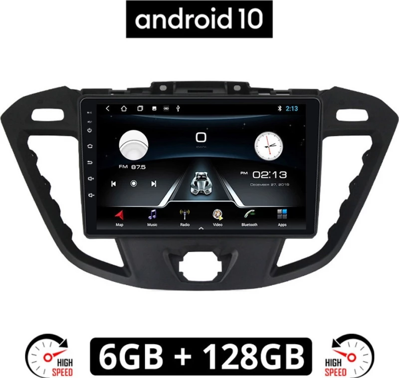 Ηχοσύστημα Αυτοκινήτου για Ford (Bluetooth/USB/AUX/WiFi/GPS) με Οθόνη Αφής 9"
