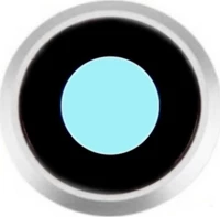 Τζαμάκι Κάμερας Λευκό για iPhone 8